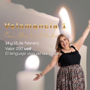 Febrero 21-  Curso de velomancia 1: El lenguaje vivo de las velas