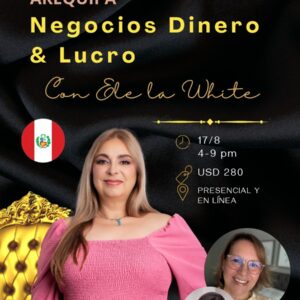 Agosto 17 - Negocios, dinero y lucro en Arequipa, Perú